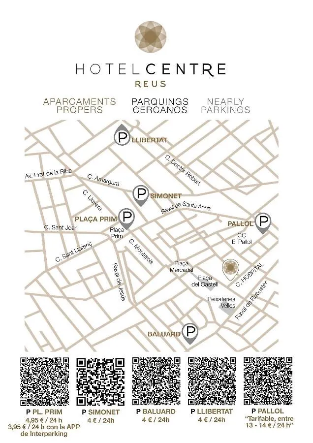 Hotel Centre Reus 3*,  Spanien
